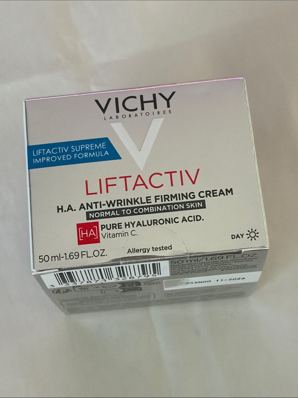 New Vichy Liftactiv H.A. Anti-Wrinkle Firming Cream exp 11/2026